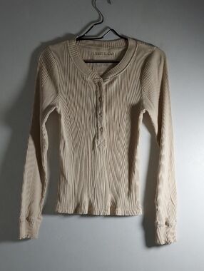 Areie Ribbed Henly Top Medium